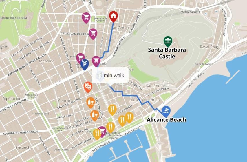 Apartamento En Centro Tradicional Alicante Luaran gambar